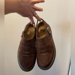 ISHAM - Dr. Marten Suede Clogs - UK 6